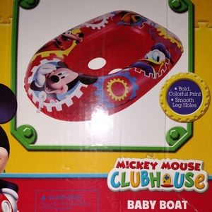 Disney junior baby boat float for the pool